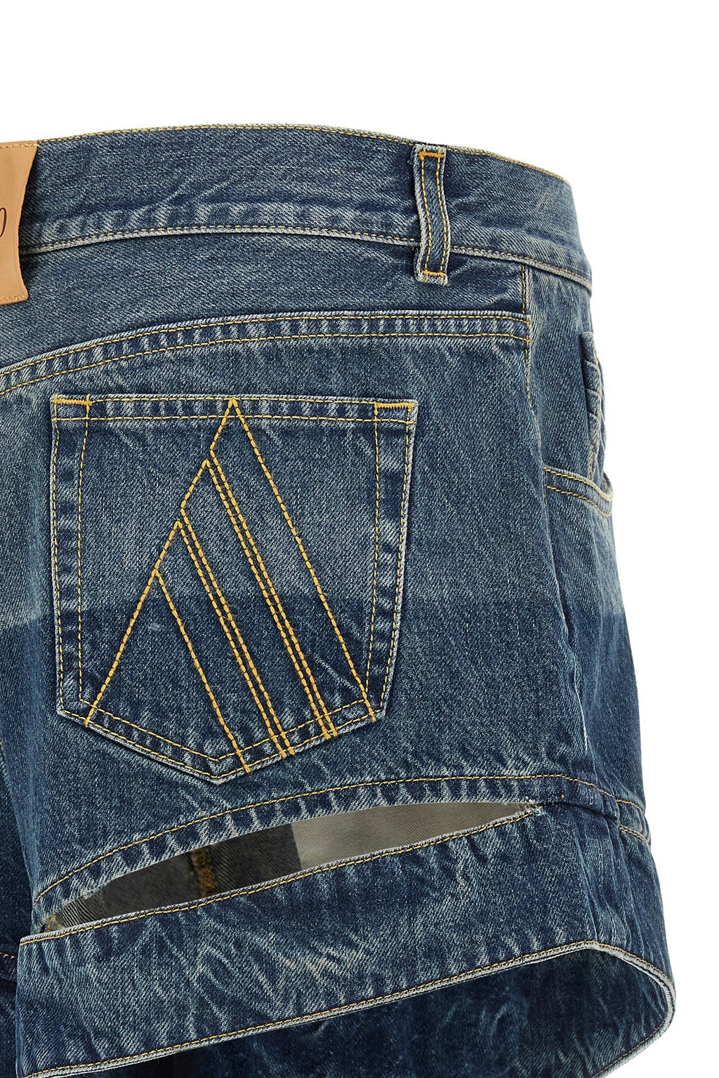 Cut-out shorts