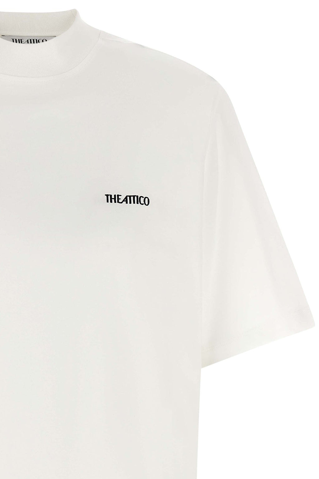 Mock-neck T-shirt