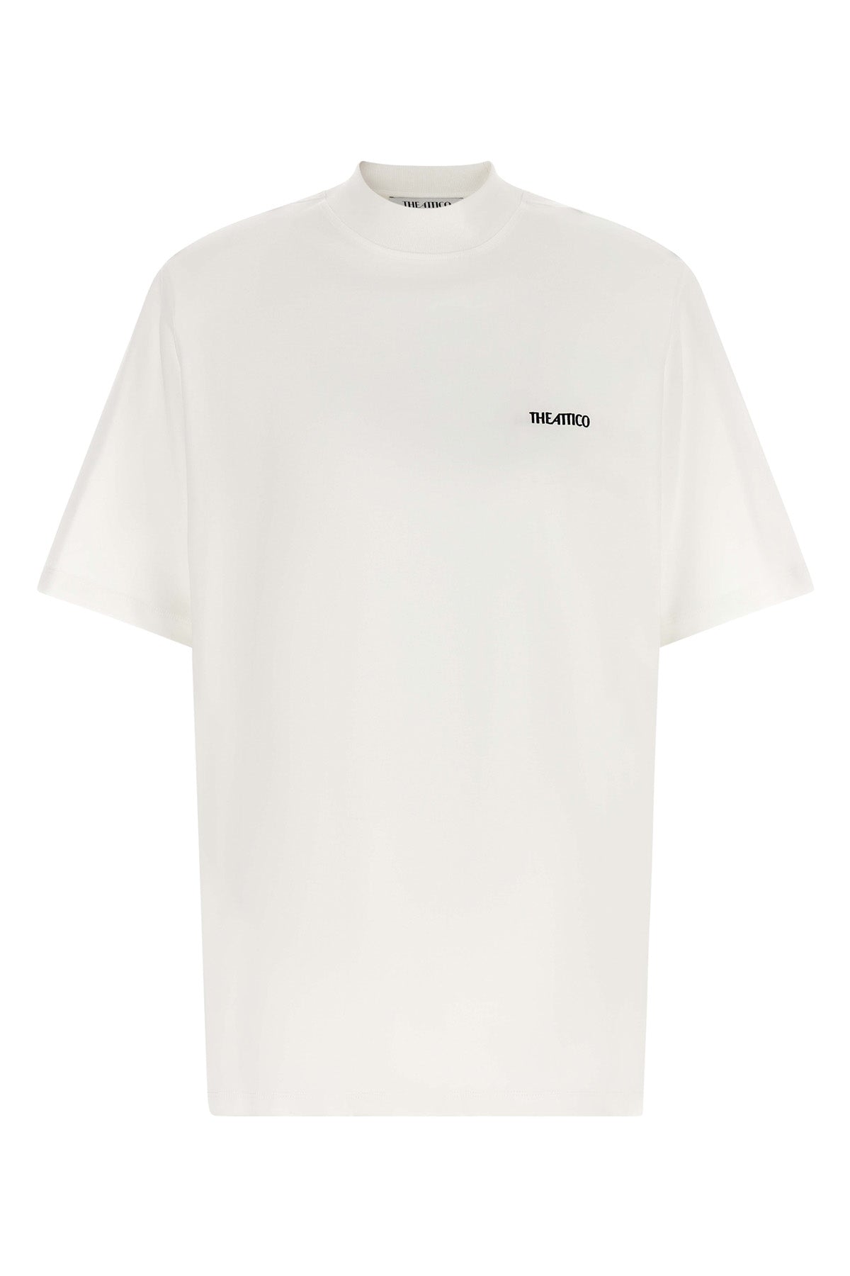 Mock-neck T-shirt