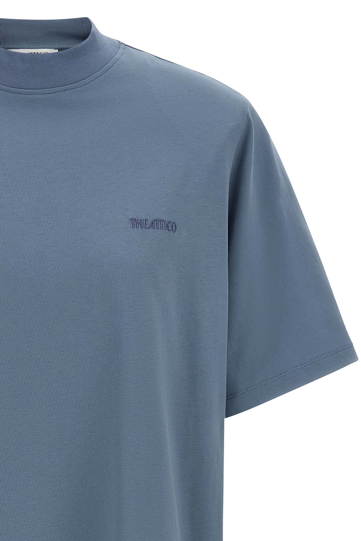 Mock-neck T-shirt