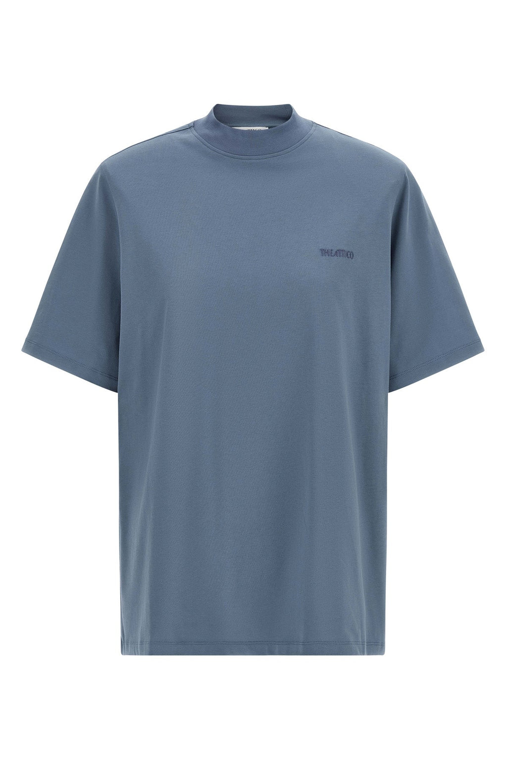 Mock-neck T-shirt