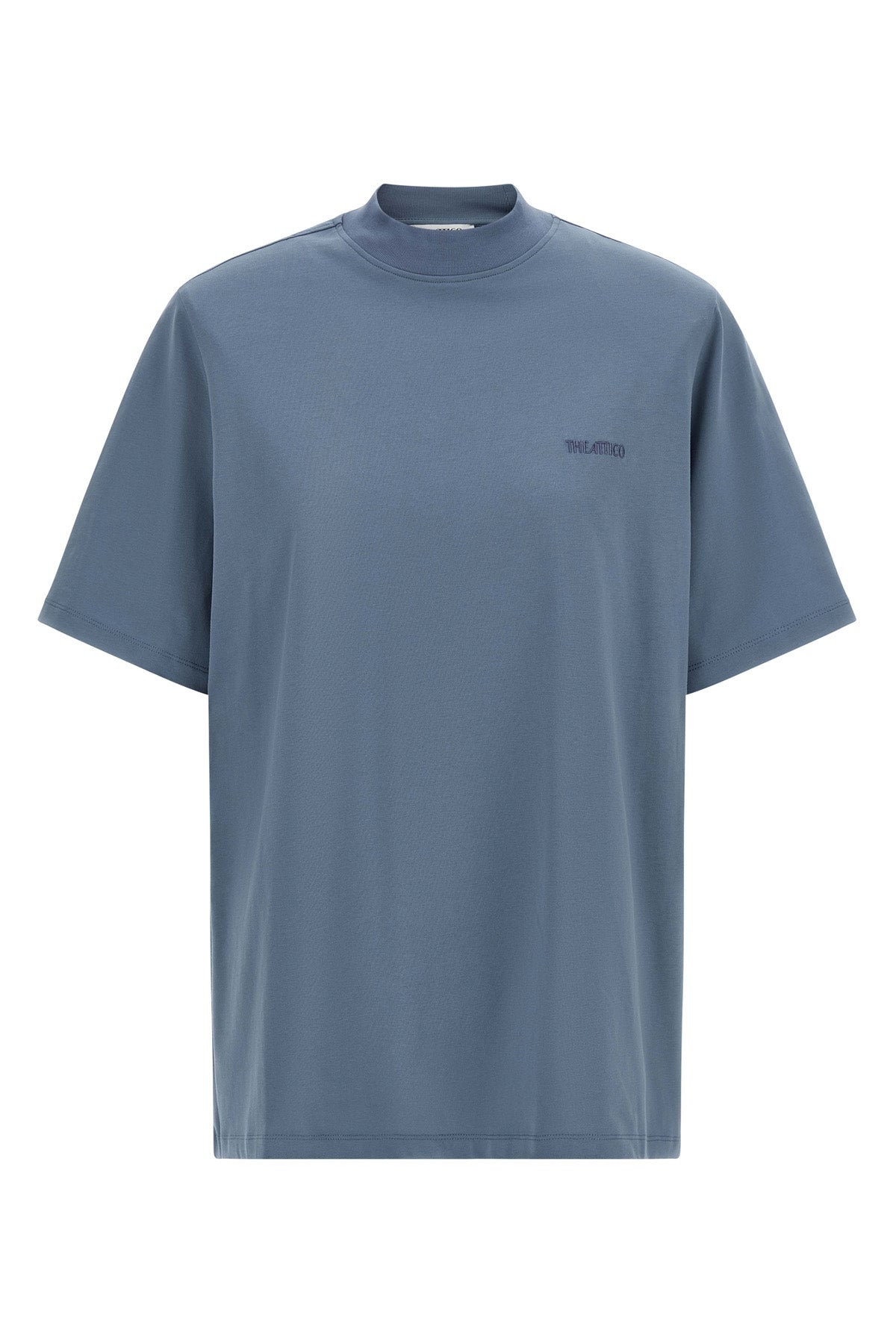 Mock-neck T-shirt