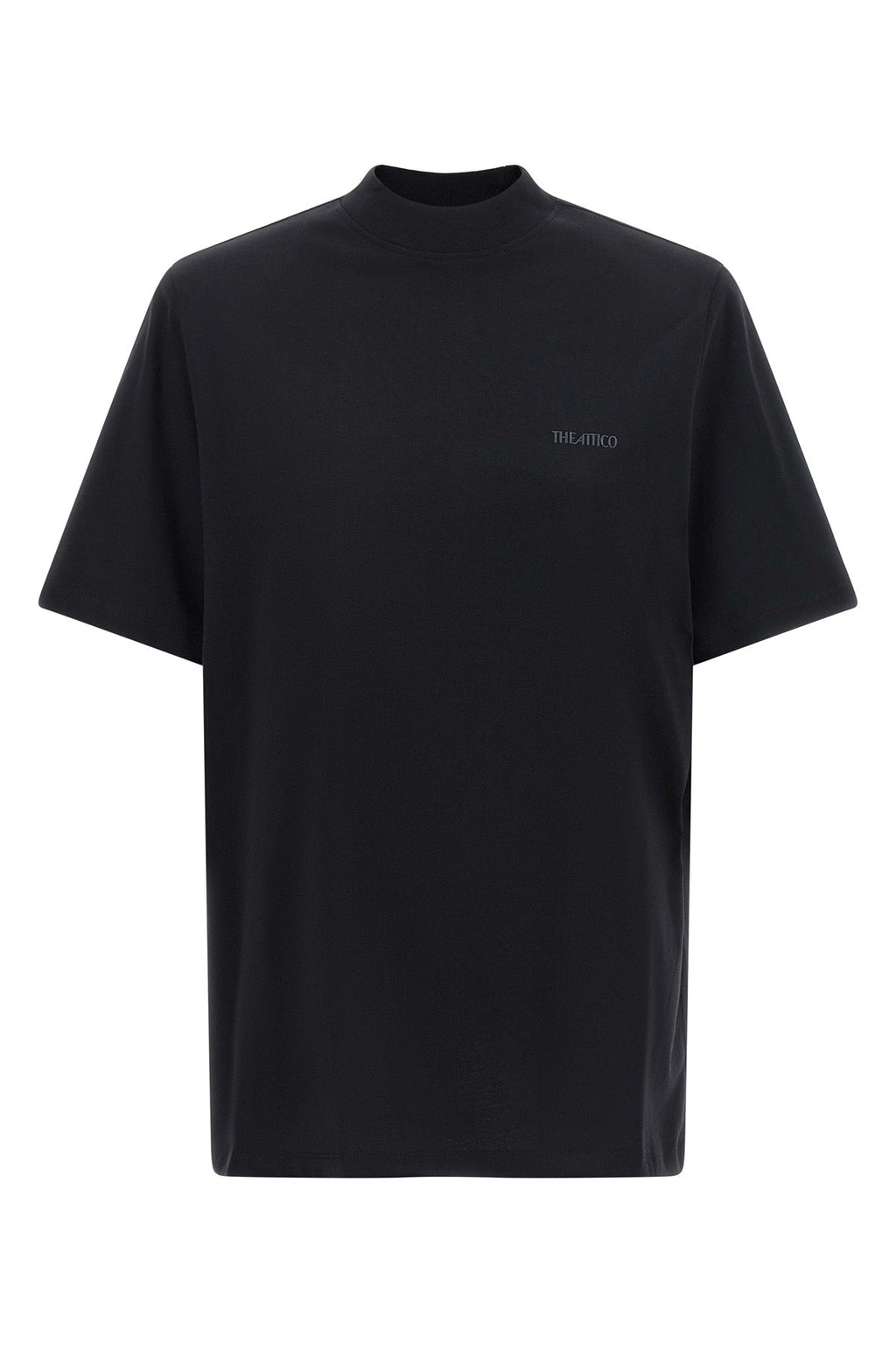 Mock-neck T-shirt