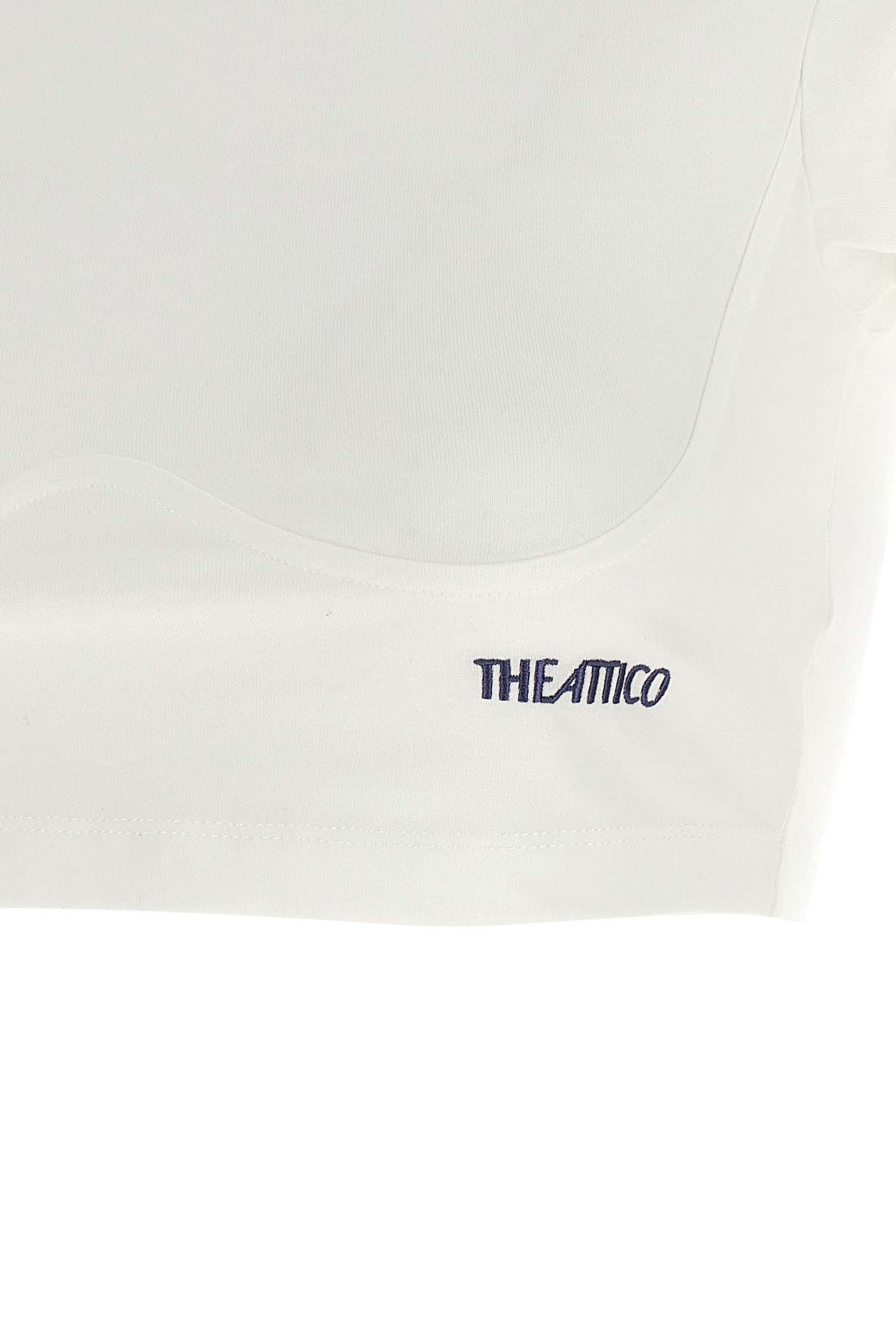 Bustier crop t-shirt