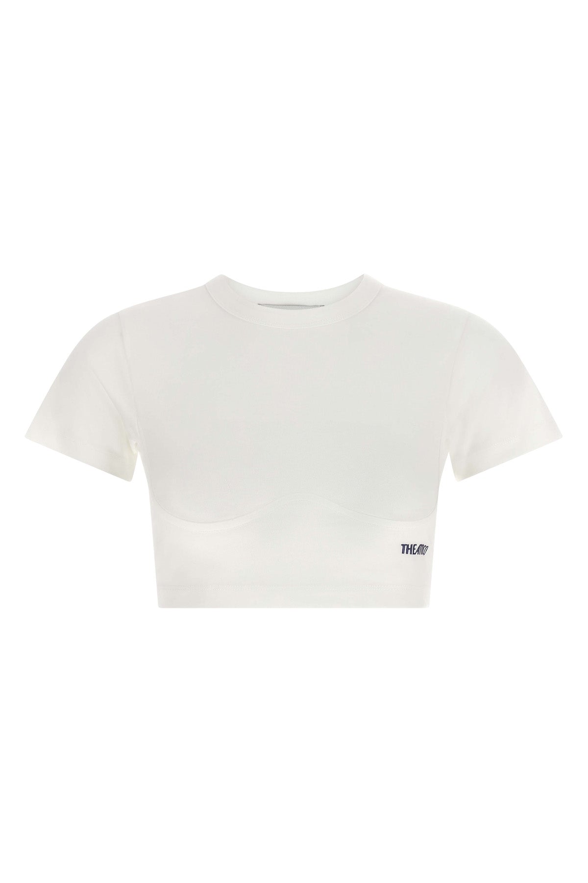 Bustier crop t-shirt
