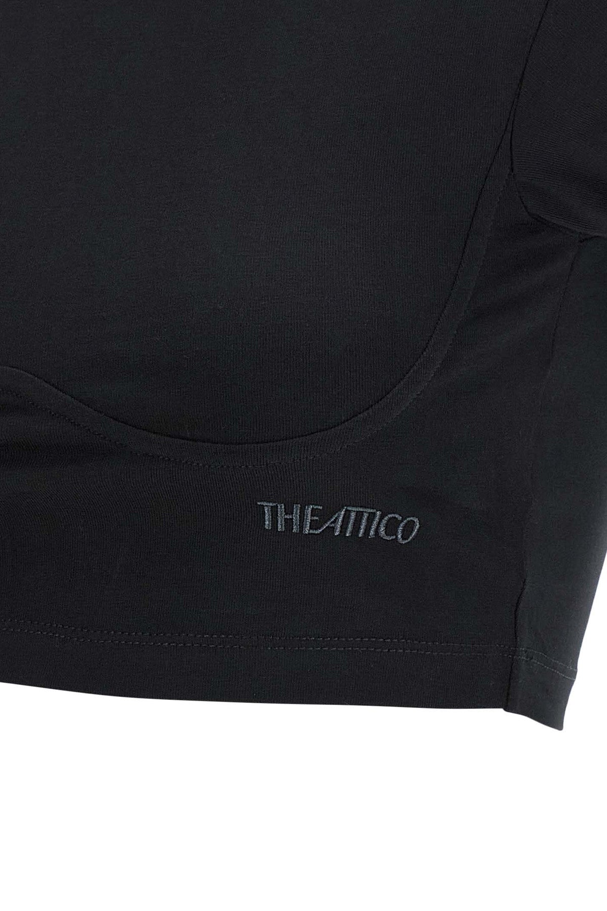 Bustier crop t-shirt