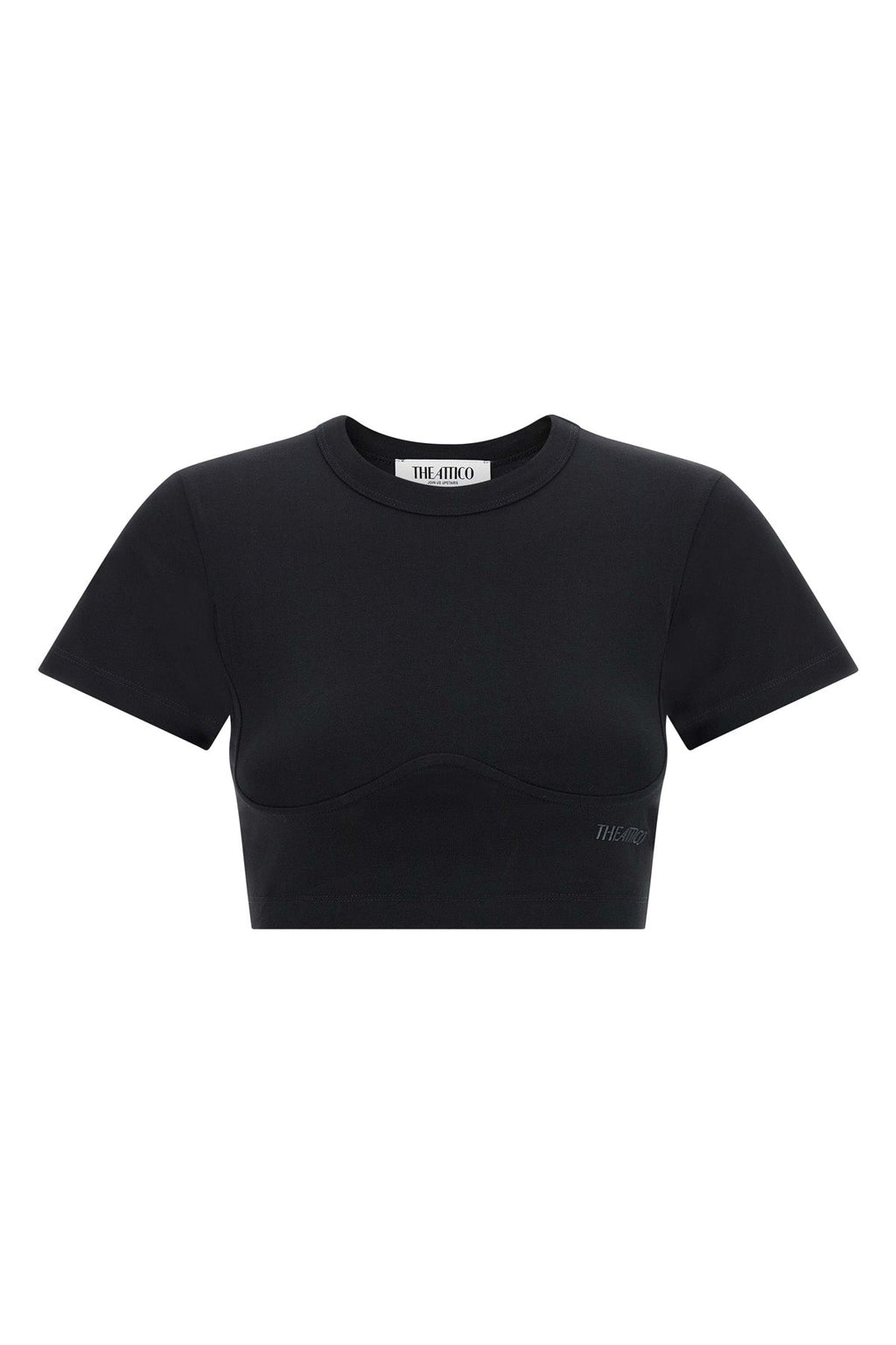 Bustier crop t-shirt