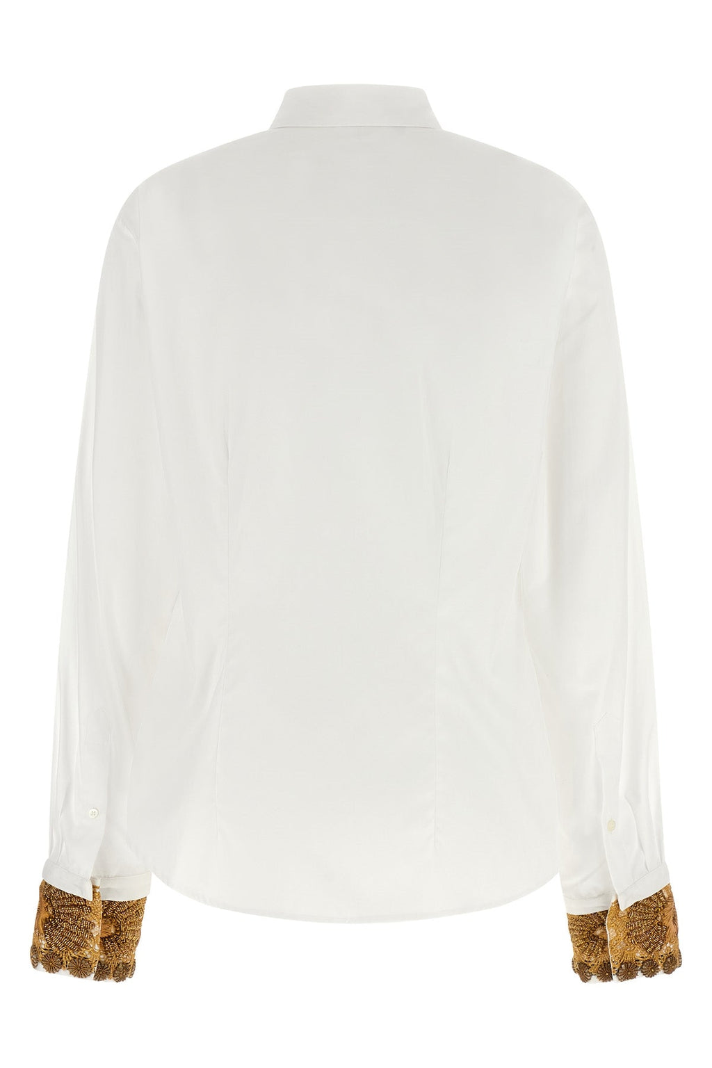 Embroidered Cuff Shirt