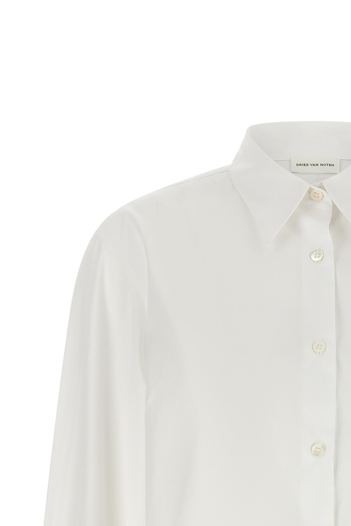 Embroidered Cuff Shirt