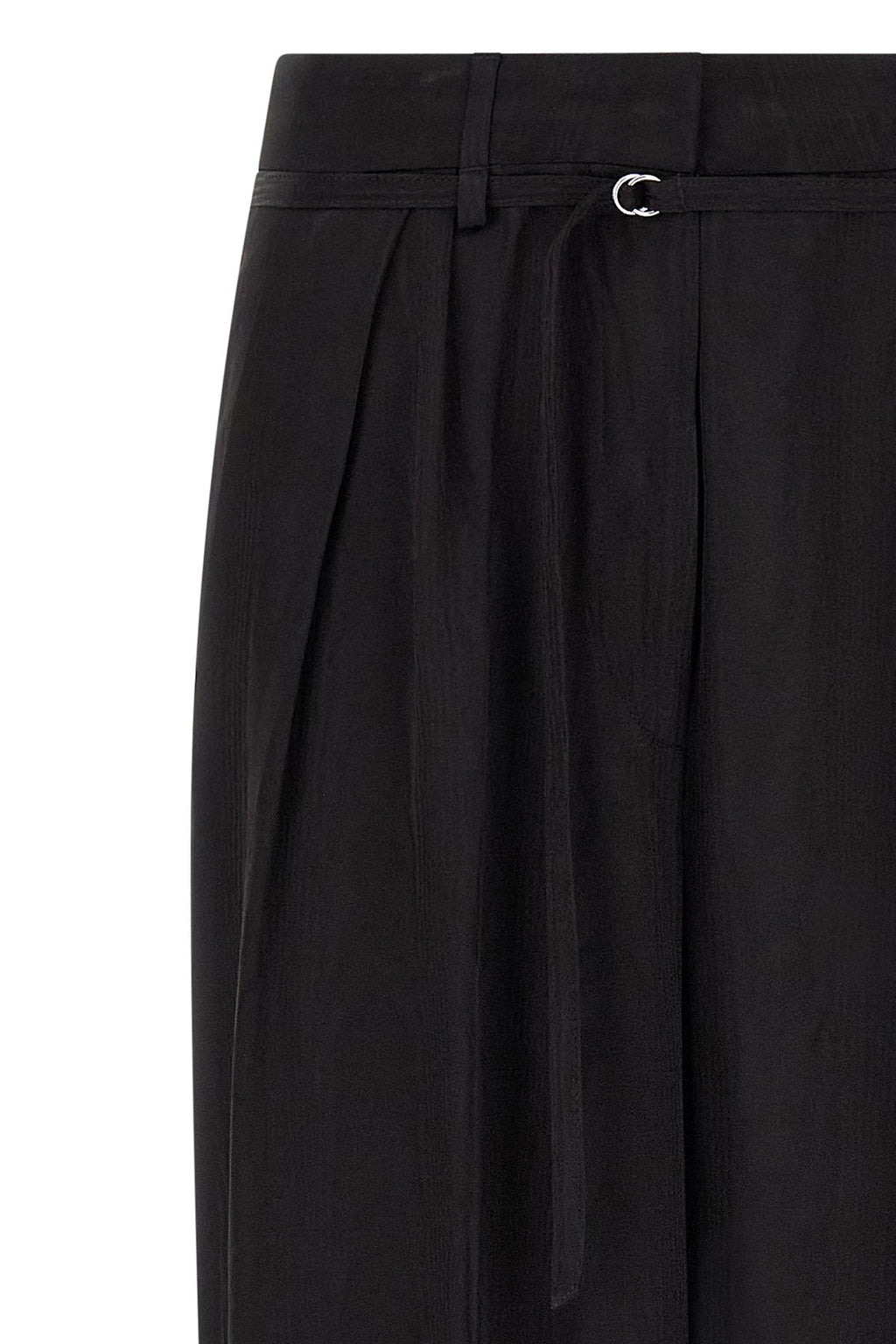 Dries Van Noten Trousers - D-ring belt detail