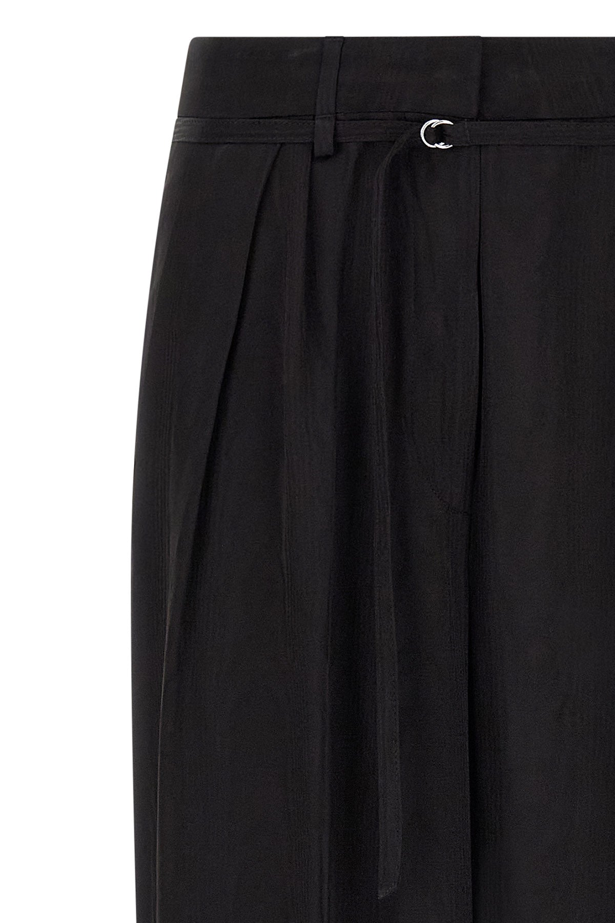 Dries Van Noten Trousers - D-ring belt detail