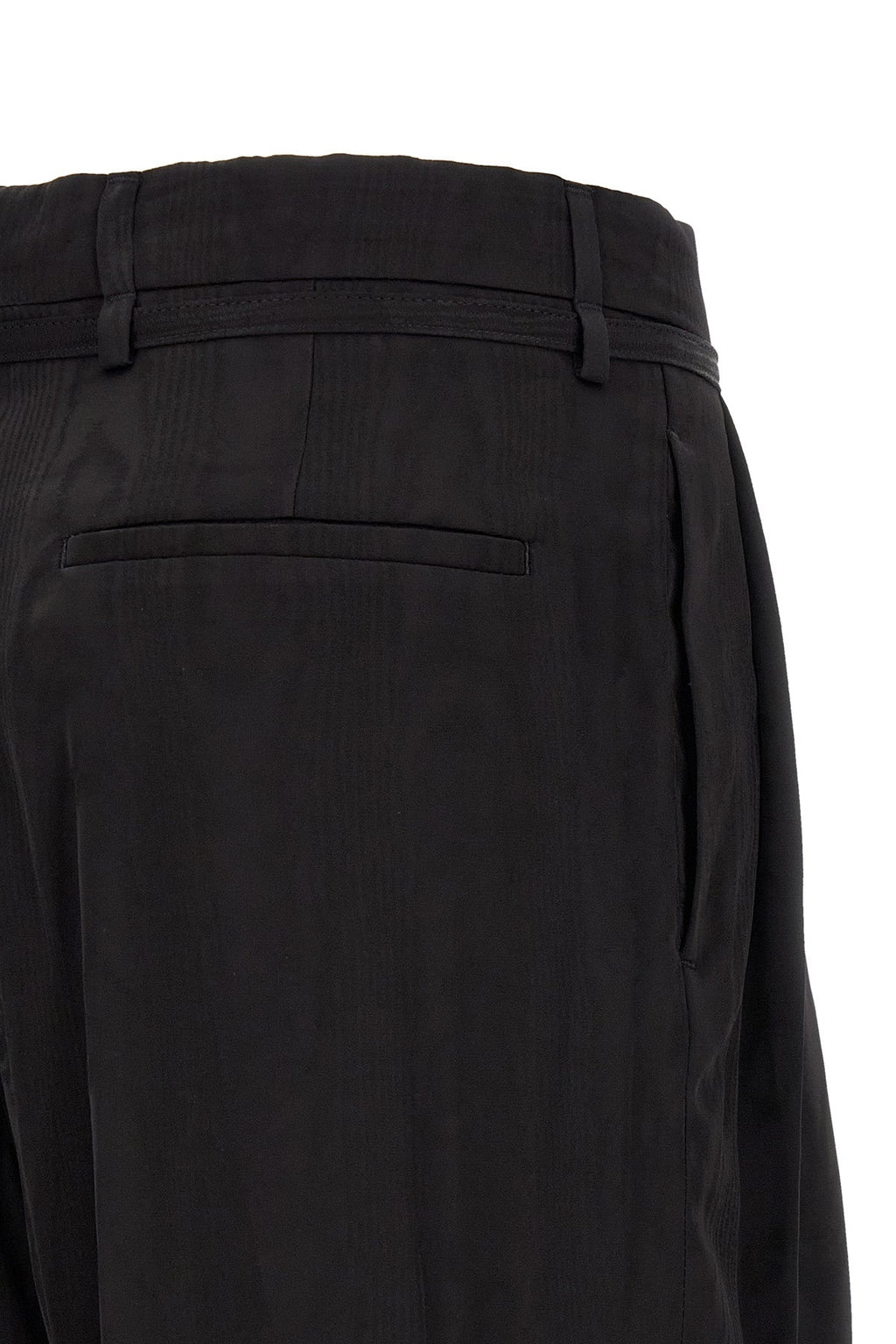 Dries Van Noten Trousers - D-ring belt detail