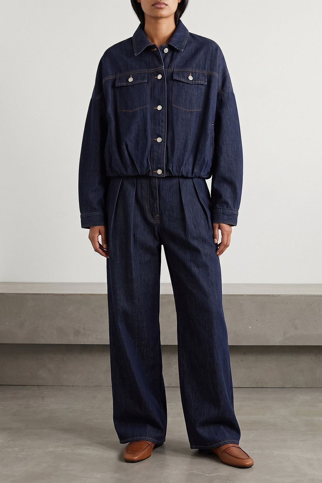 Dries Van Noten Pamplona Jeans - Front Pleat Detail
