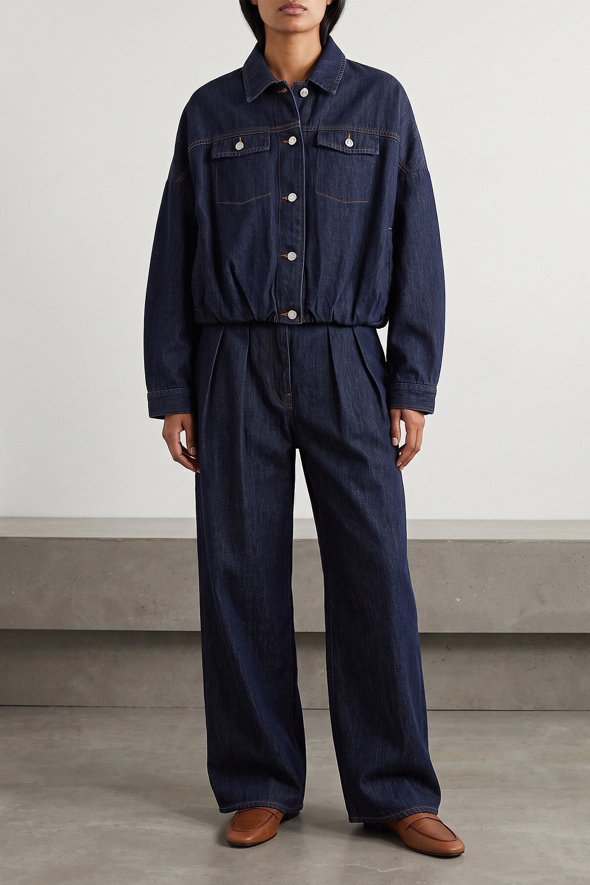 Dries Van Noten Pamplona Jeans - Front Pleat Detail