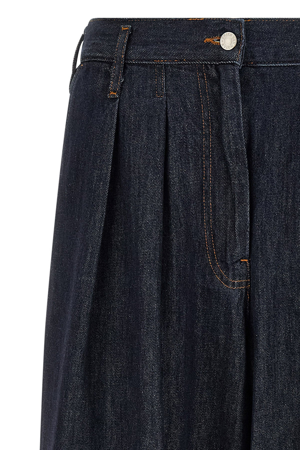 Dries Van Noten Pamplona Jeans - Front Pleat Detail