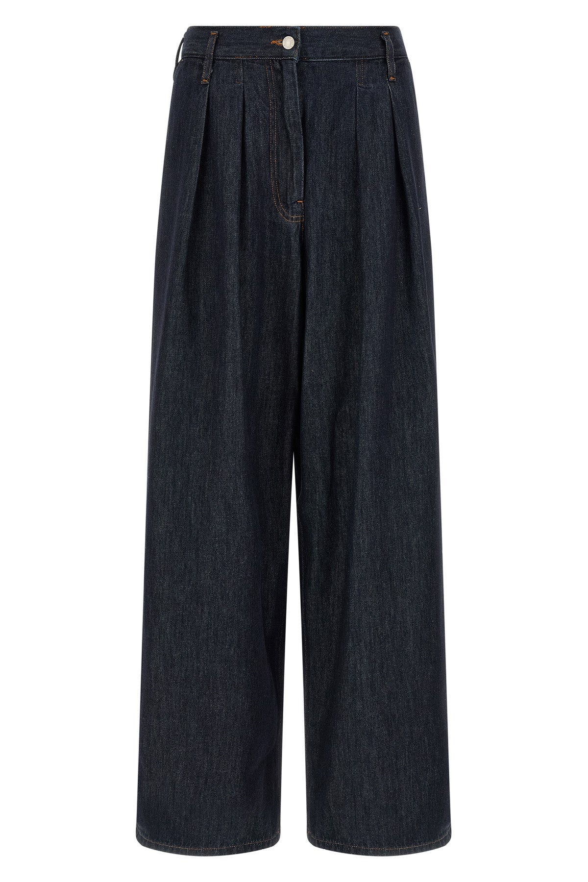 Dries Van Noten Pamplona Jeans - Front Pleat Detail