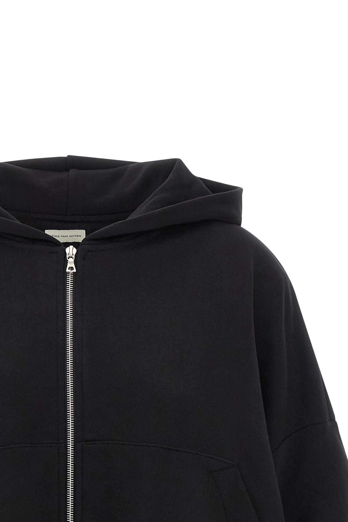Dries Van Noten Hoodie With Sculptural Sleeves