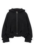 Dries Van Noten Hoodie With Sculptural Sleeves