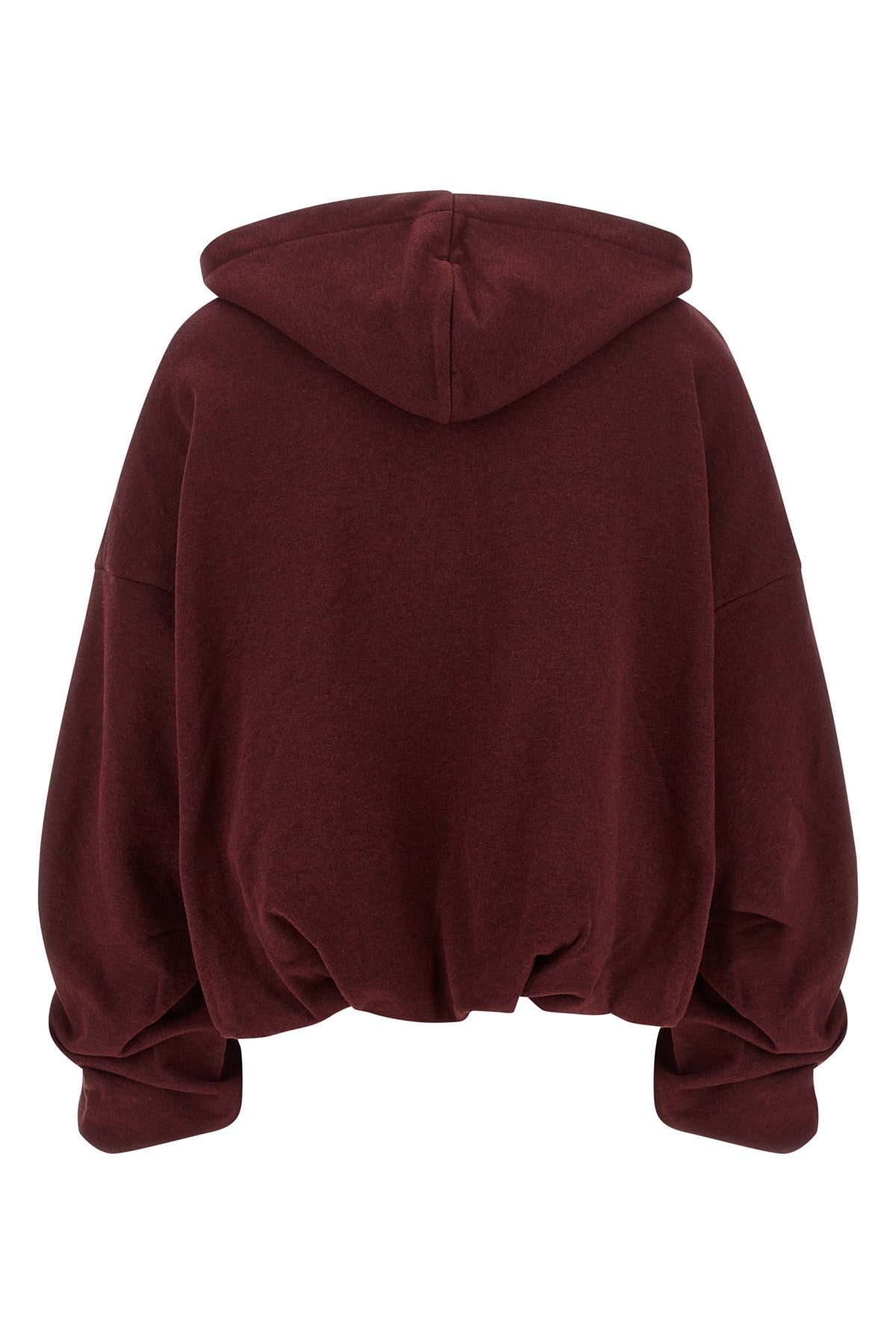 Dries Van Noten Hoodie With Draped Hem