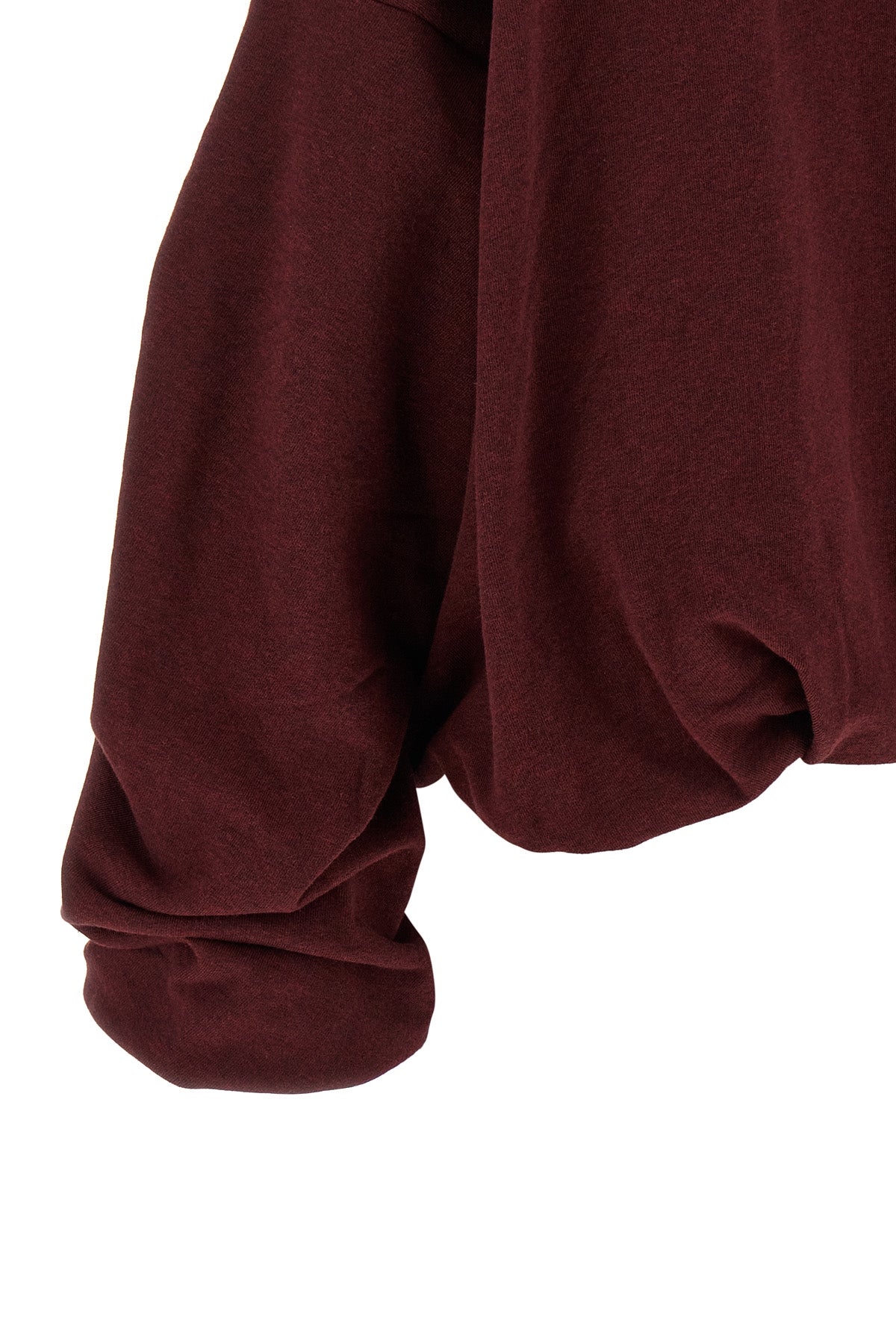 Dries Van Noten Hoodie With Draped Hem