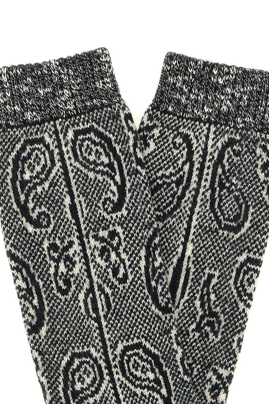 Dries Van Noten Paisley Jacquard Socks