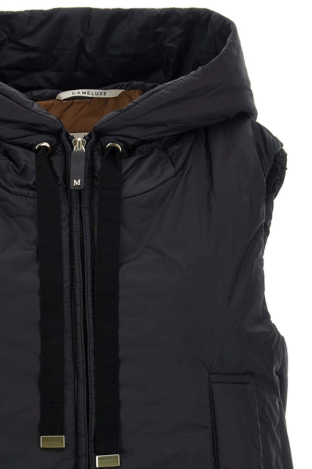 Max Mara The Cube Padded Gilet With Metal Hardware