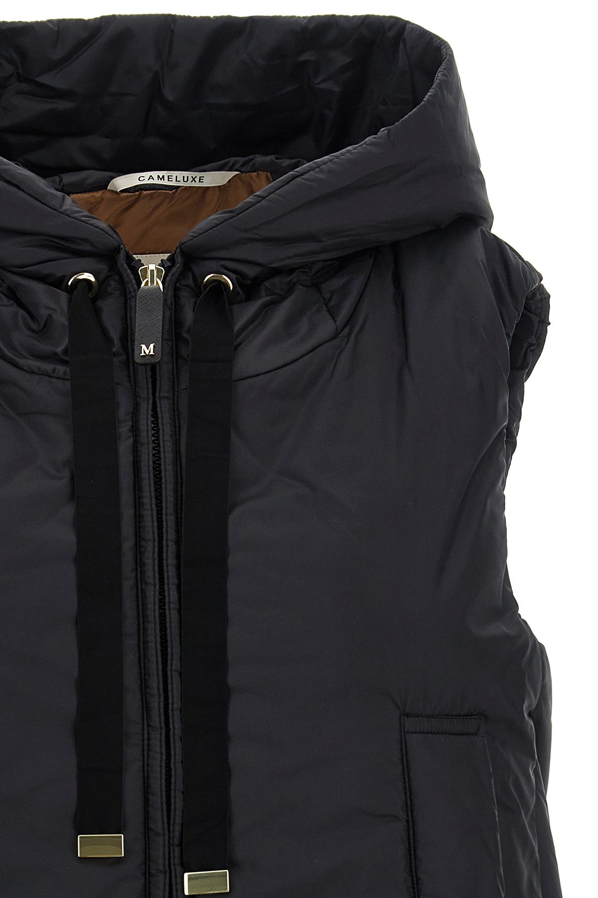 Max Mara The Cube Padded Gilet With Metal Hardware