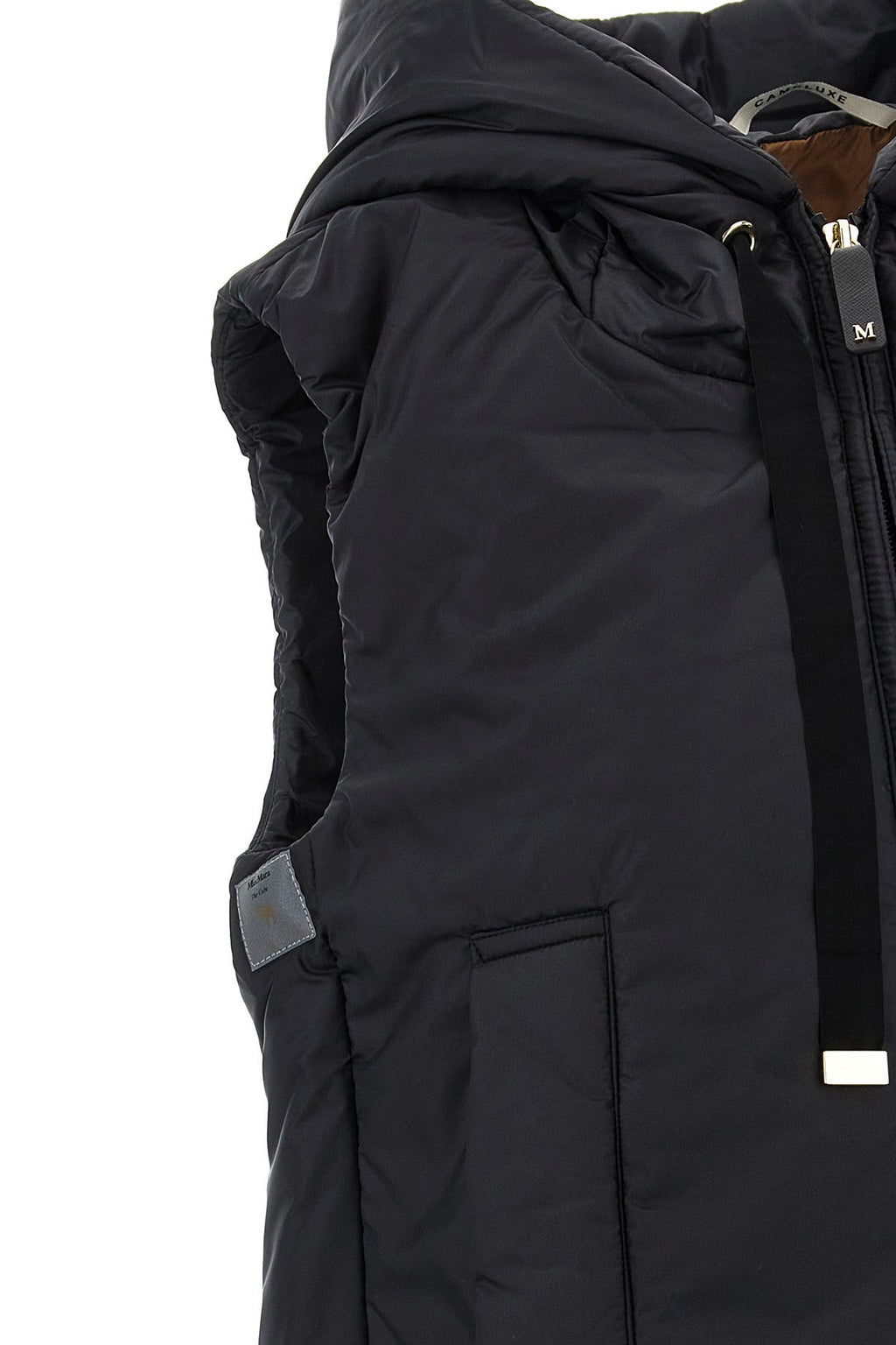 Max Mara The Cube Padded Gilet With Metal Hardware