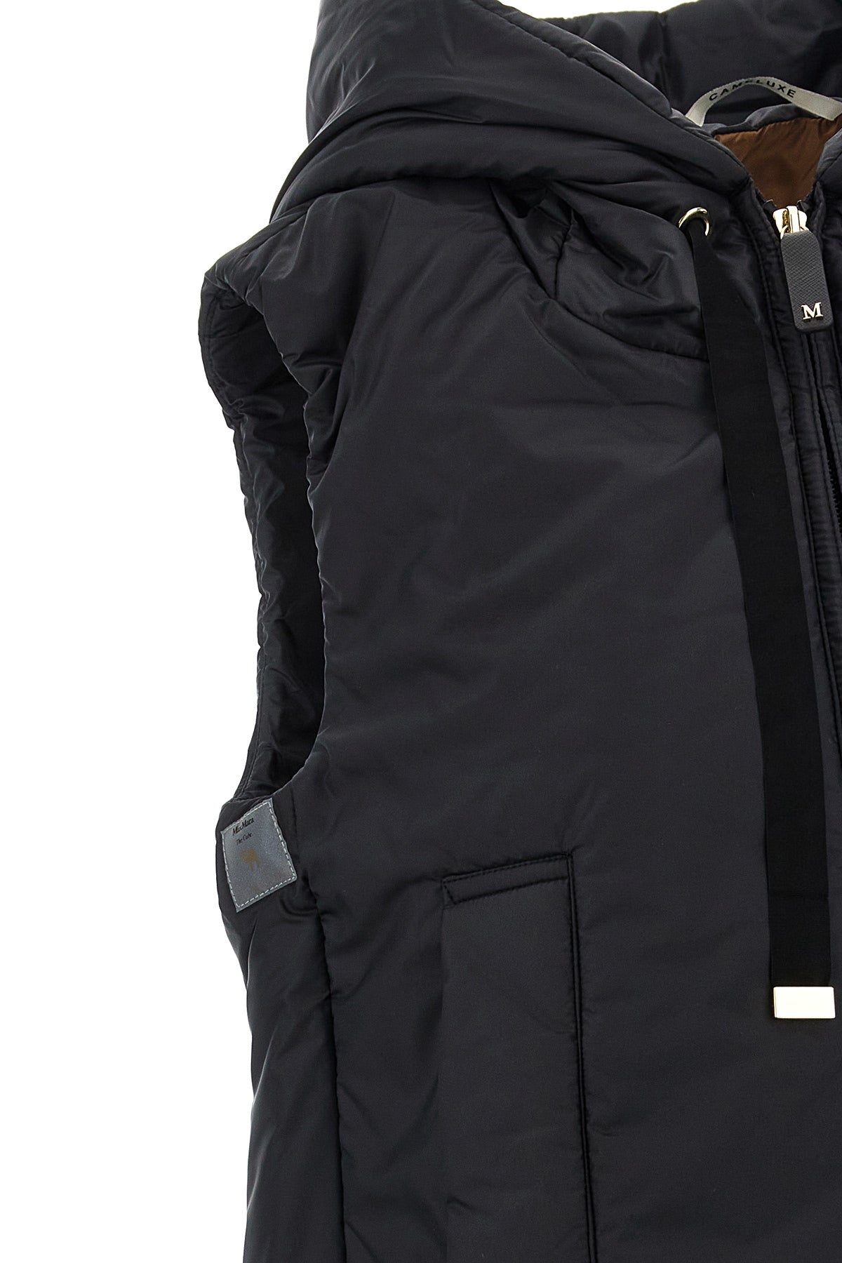 Max Mara The Cube Padded Gilet With Metal Hardware