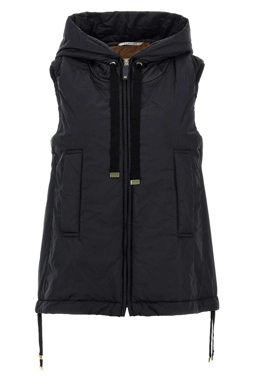 Max Mara The Cube Padded Gilet With Metal Hardware
