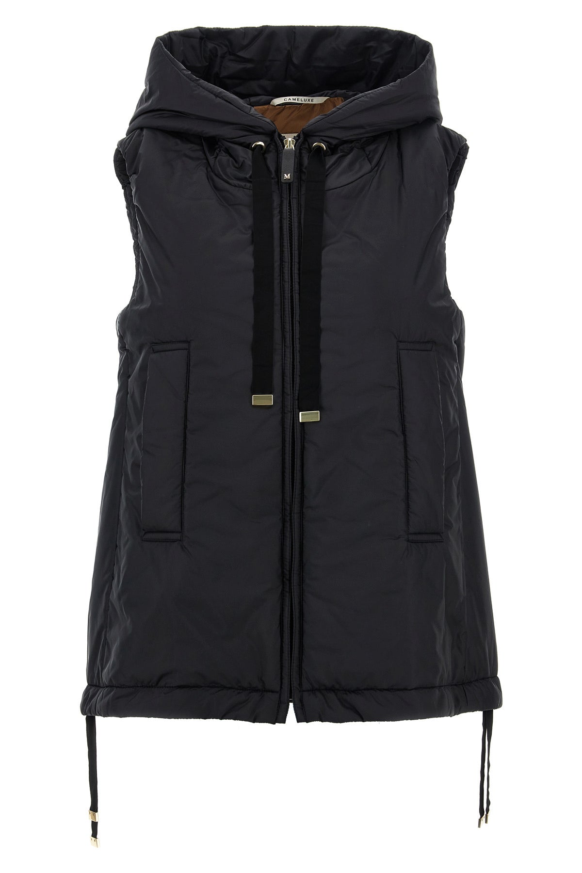 Max Mara The Cube Padded Gilet With Metal Hardware