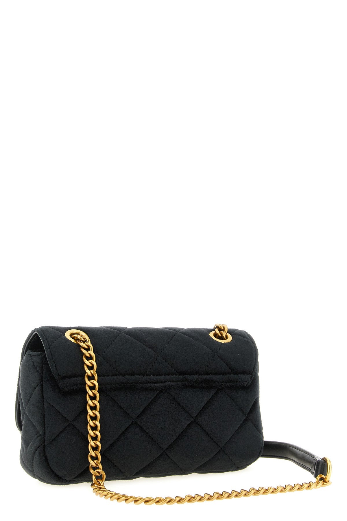Twinset Quilted Shoulder Bag with Chain Strap