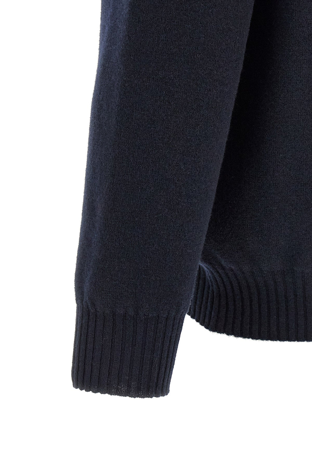 Roberto Collina Polo Sweater with Metal Zip Detail