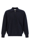 Roberto Collina Polo Sweater with Metal Zip Detail