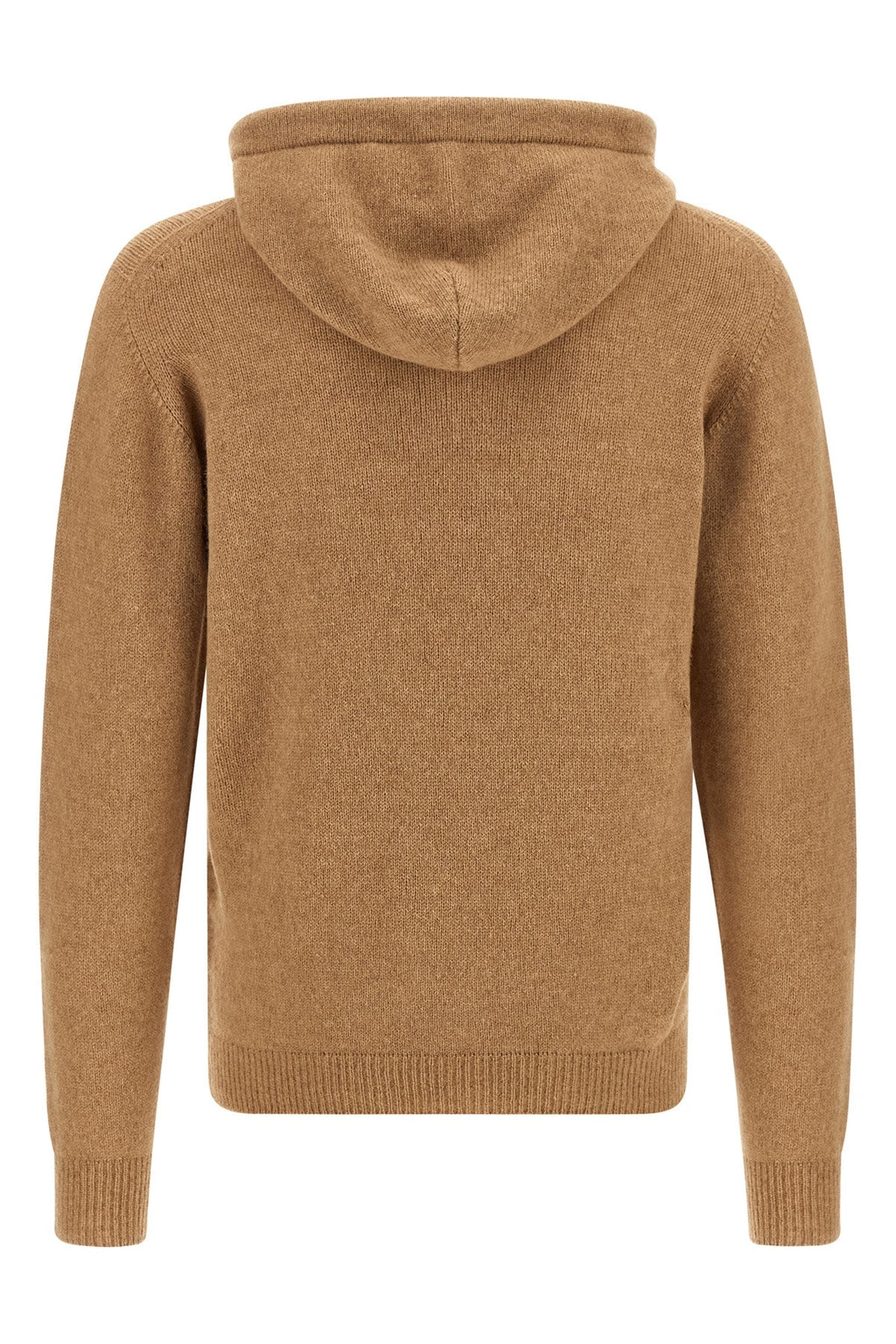 Roberto Collina Hooded Sweater - Ribbed Knit Detail