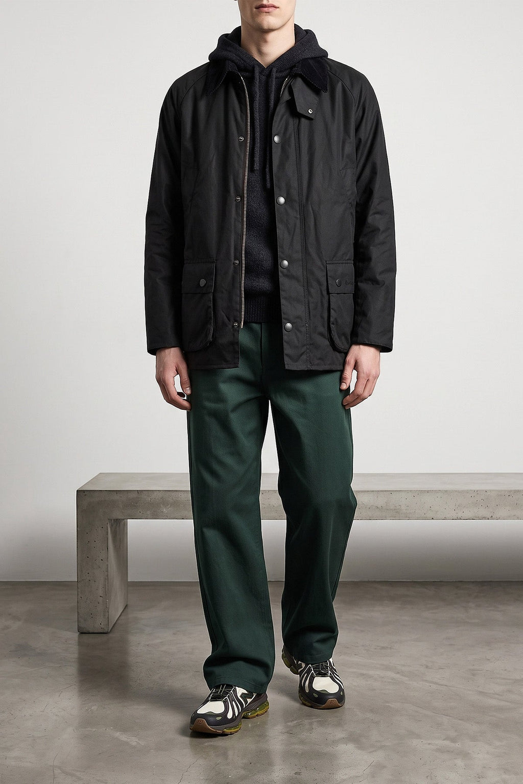 Roberto Collina Hooded Sweater - Brushed Texture