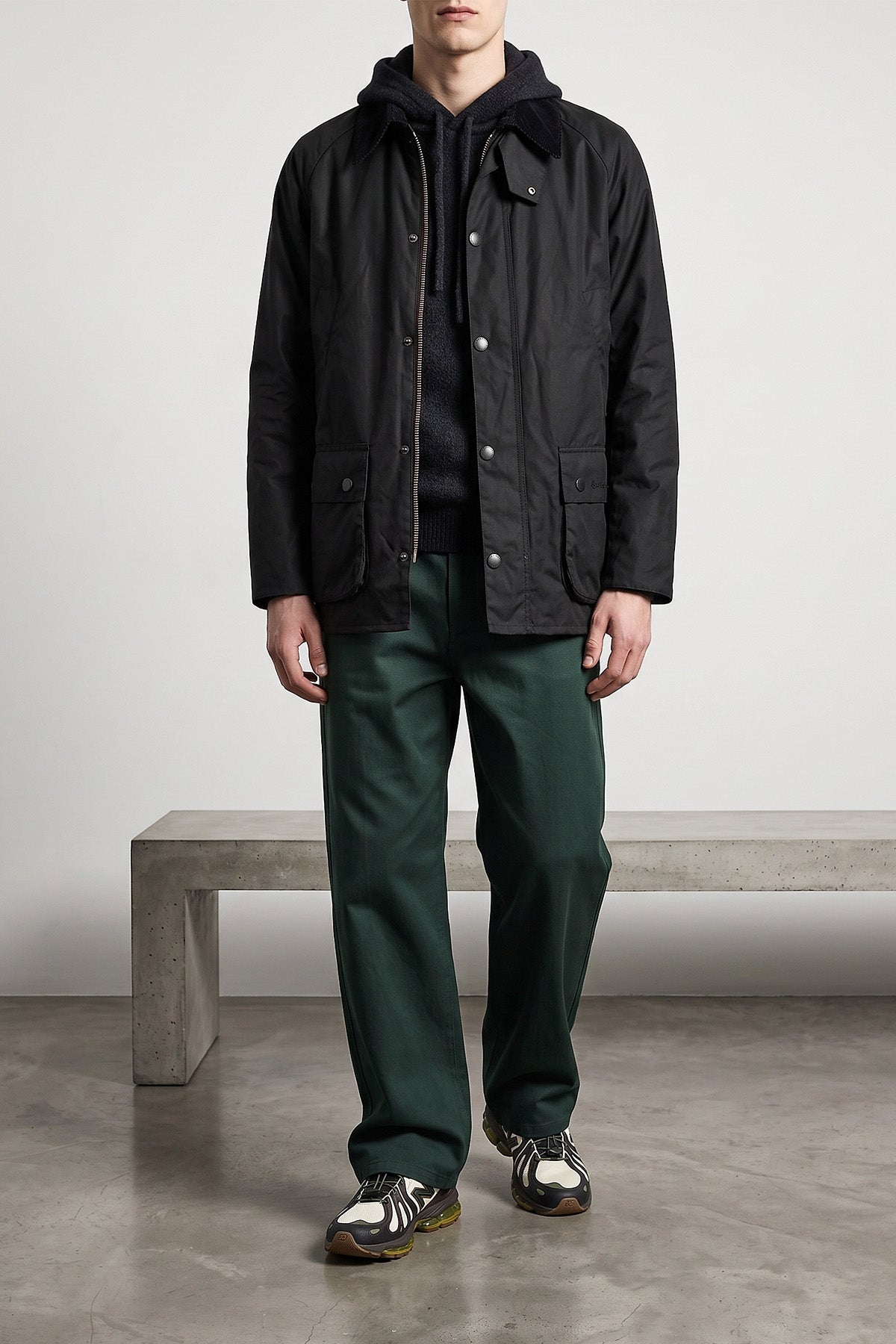 Roberto Collina Hooded Sweater - Brushed Texture