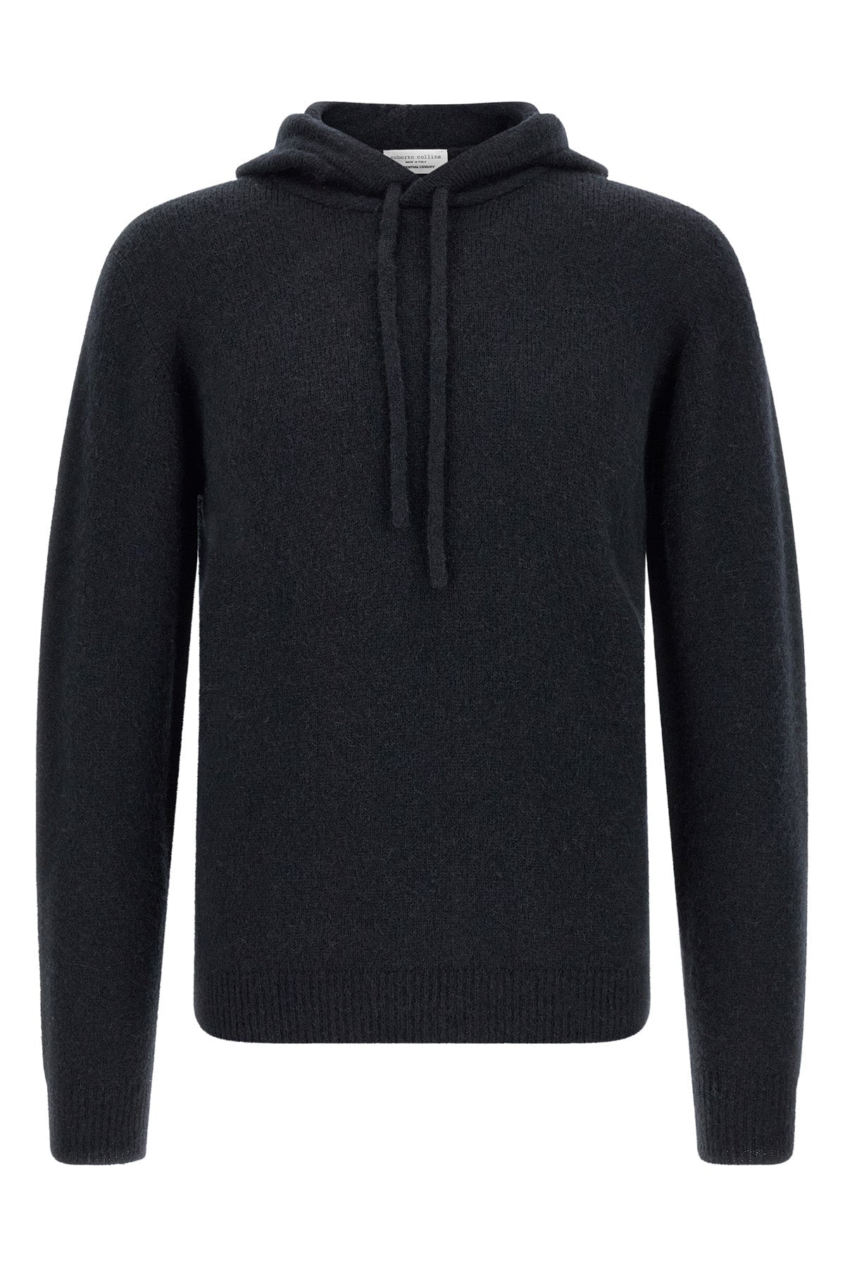 Roberto Collina Hooded Sweater - Brushed Texture