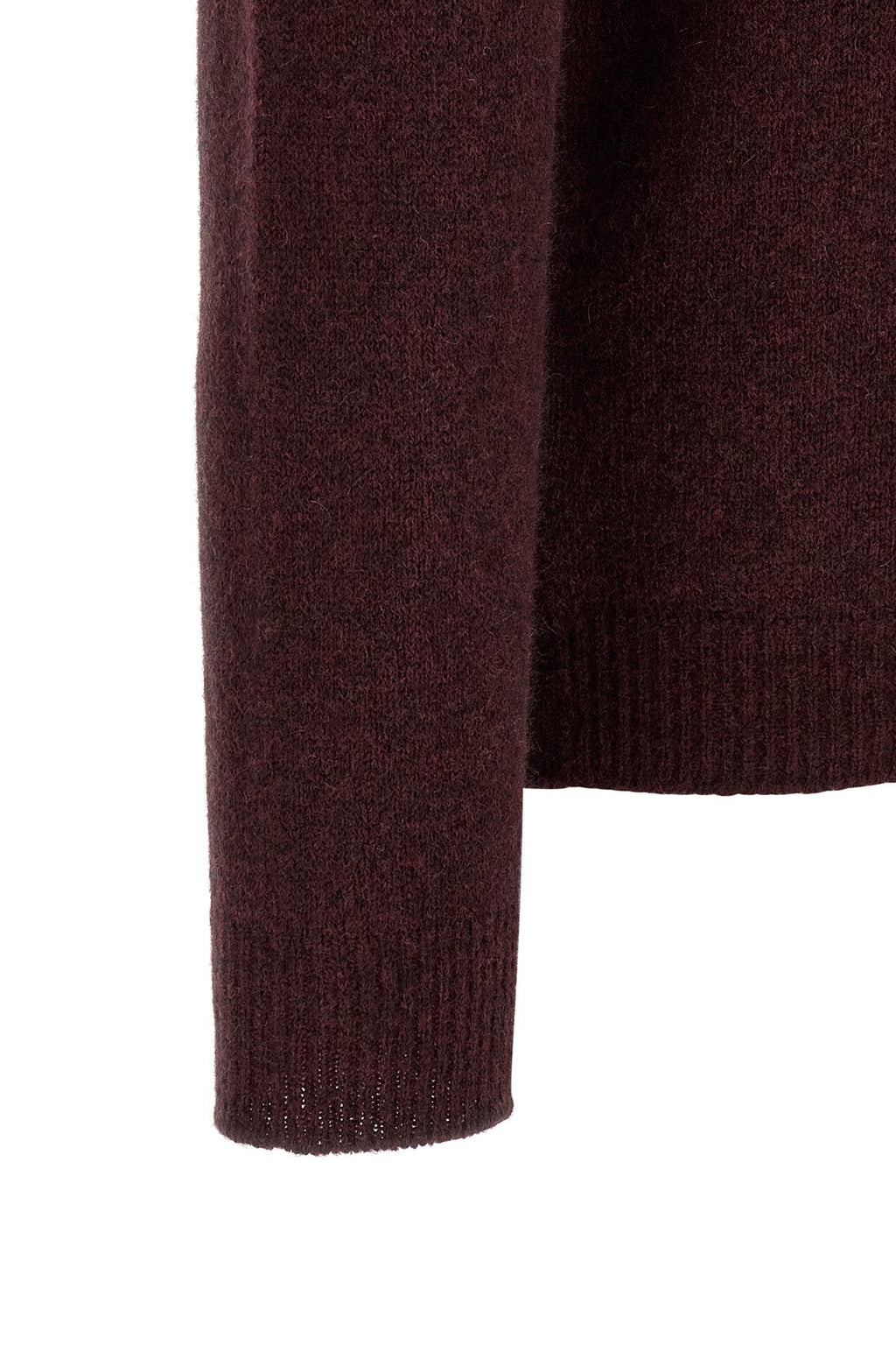 Roberto Collina Knit Hoodie With Ribbed Trims