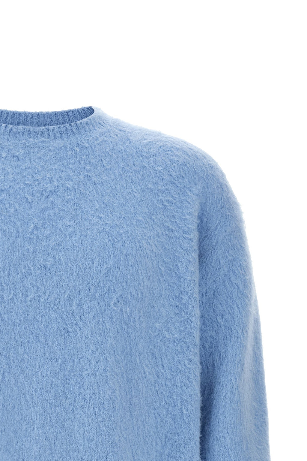 Crew-Neck Knit Sweater