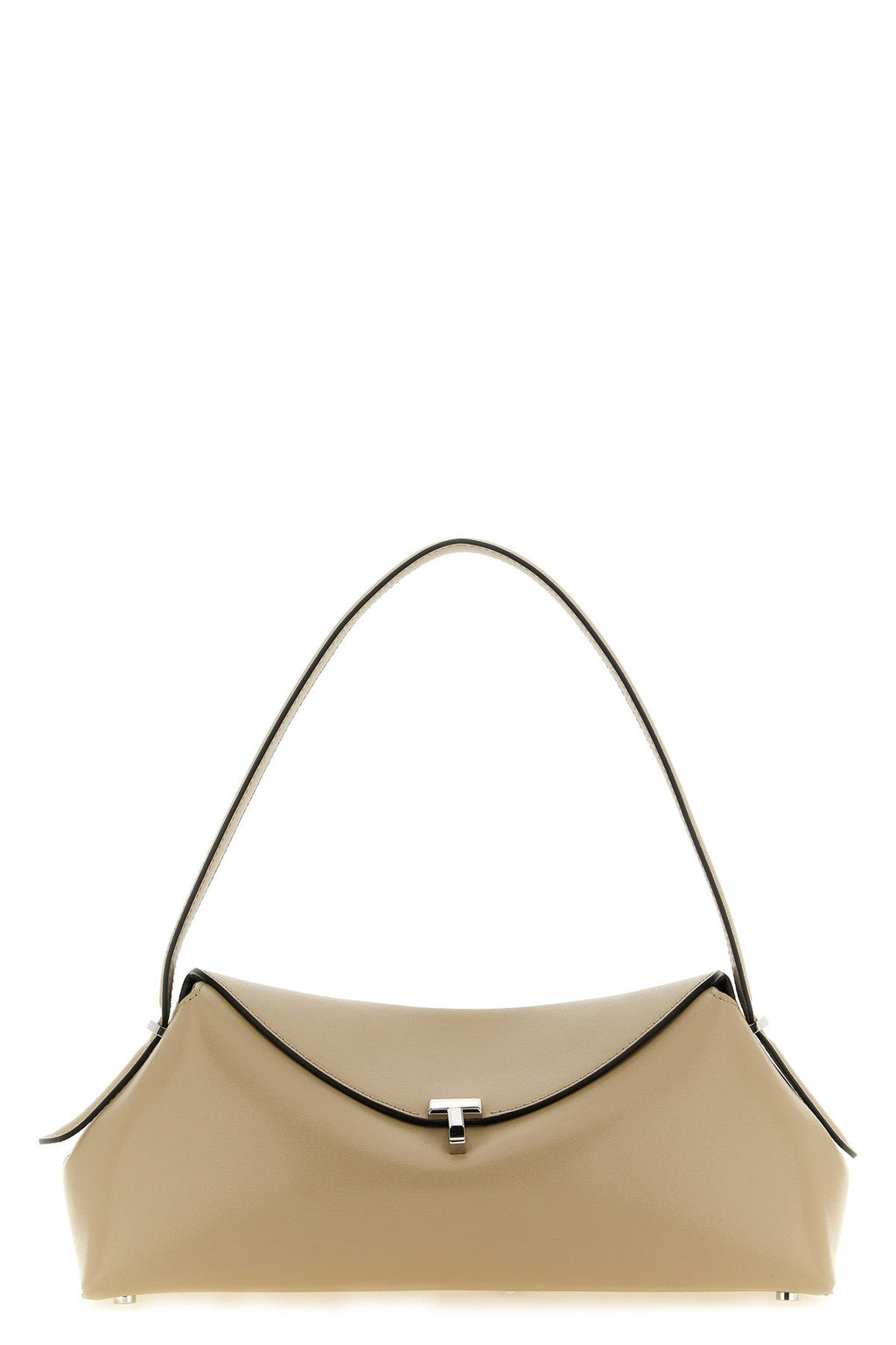 T-Lock Leather Shoulder Bag