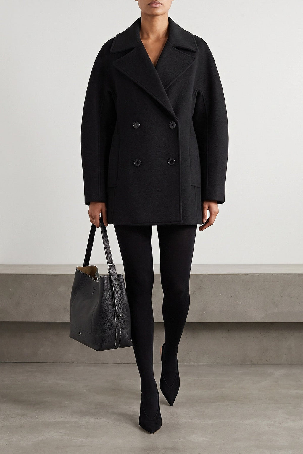 Medium Belted Tote Shoulder Bag