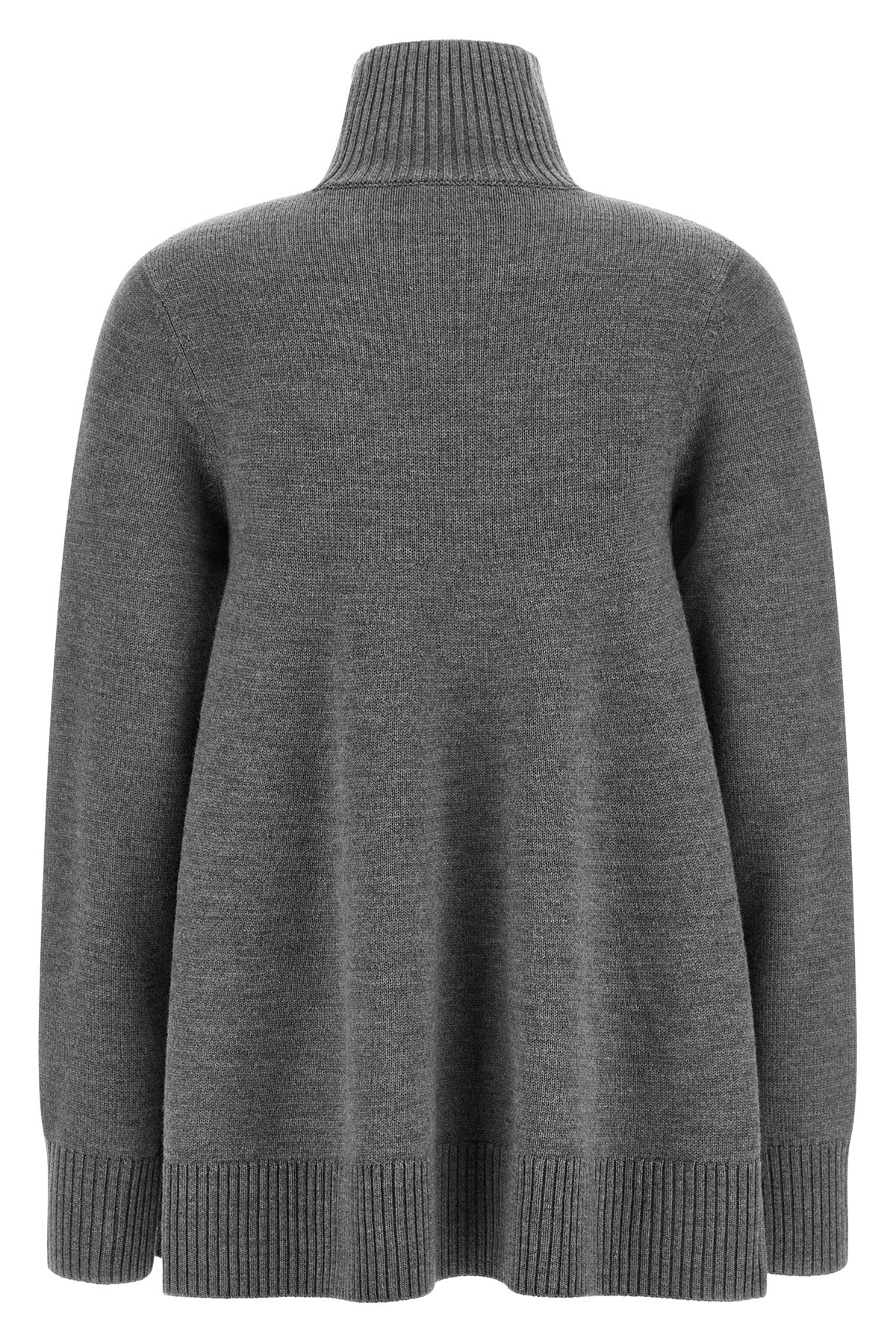 Flared Turtleneck Knit
