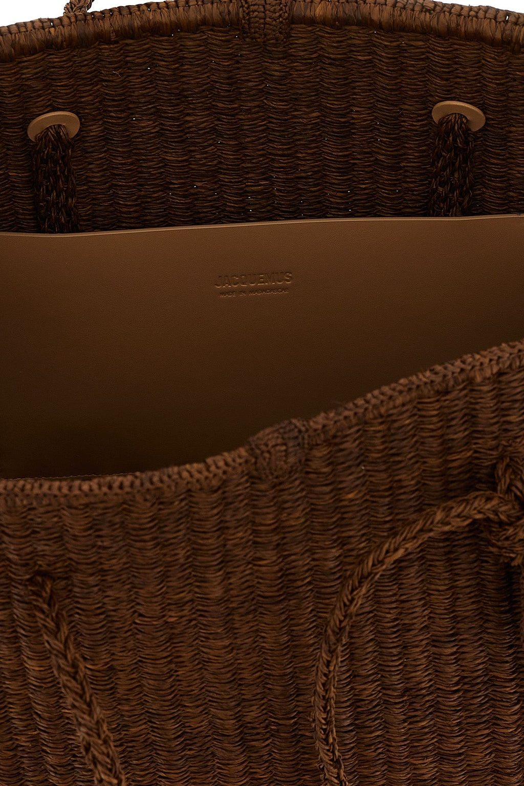 JACQUEMUS 'Le Grand Turismo Raphia' Tote Bag