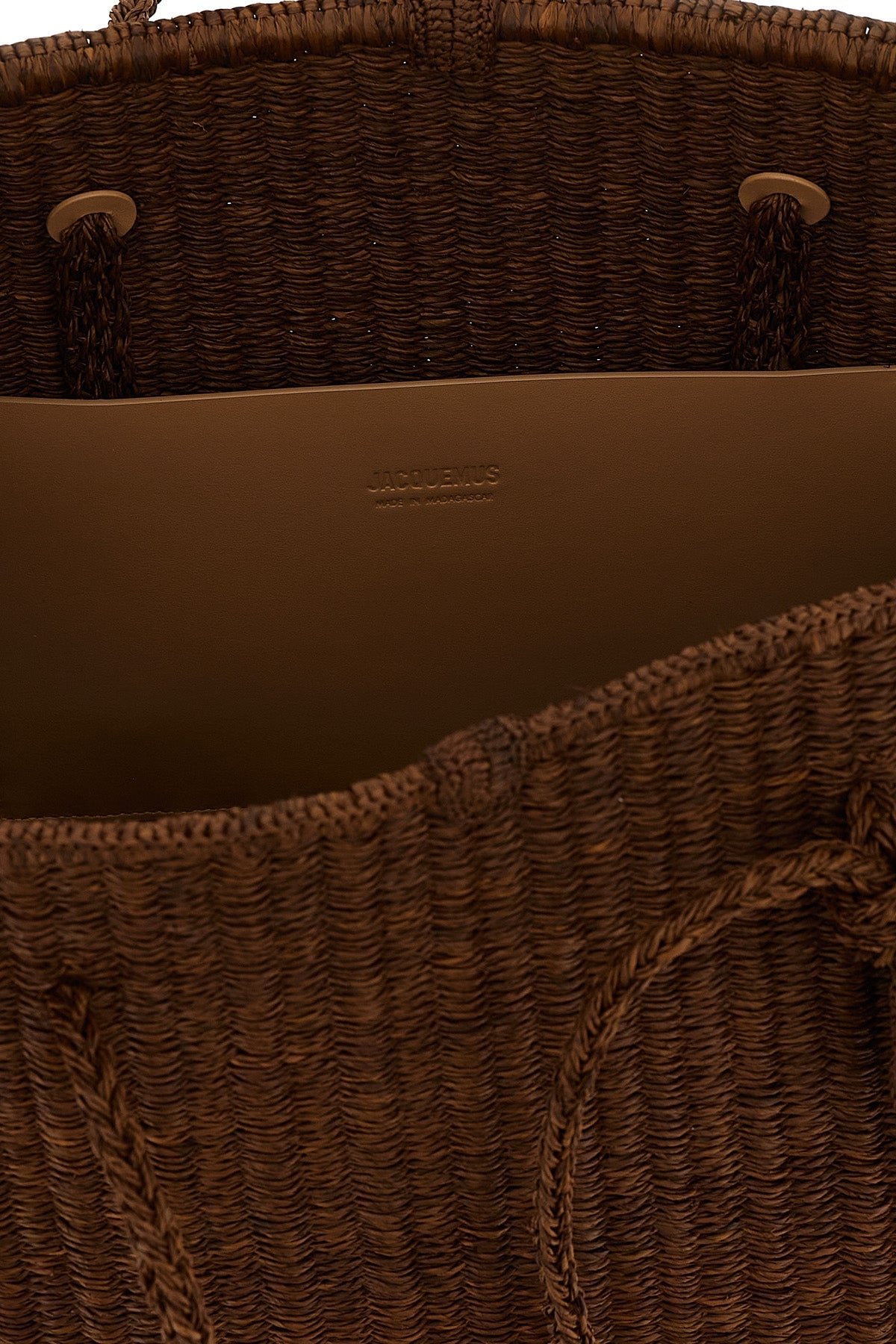 JACQUEMUS 'Le Grand Turismo Raphia' Tote Bag