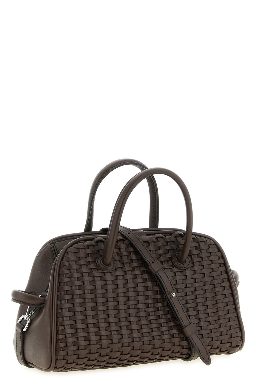 JACQUEMUS Woven Leather Handbag
