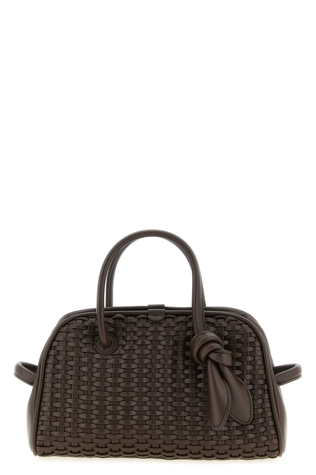 JACQUEMUS Woven Leather Handbag