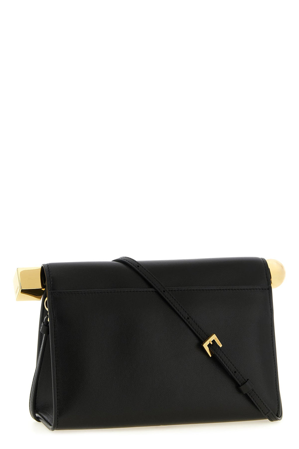 Jacquemus Clutch - Geometric gold-tone metal hardware