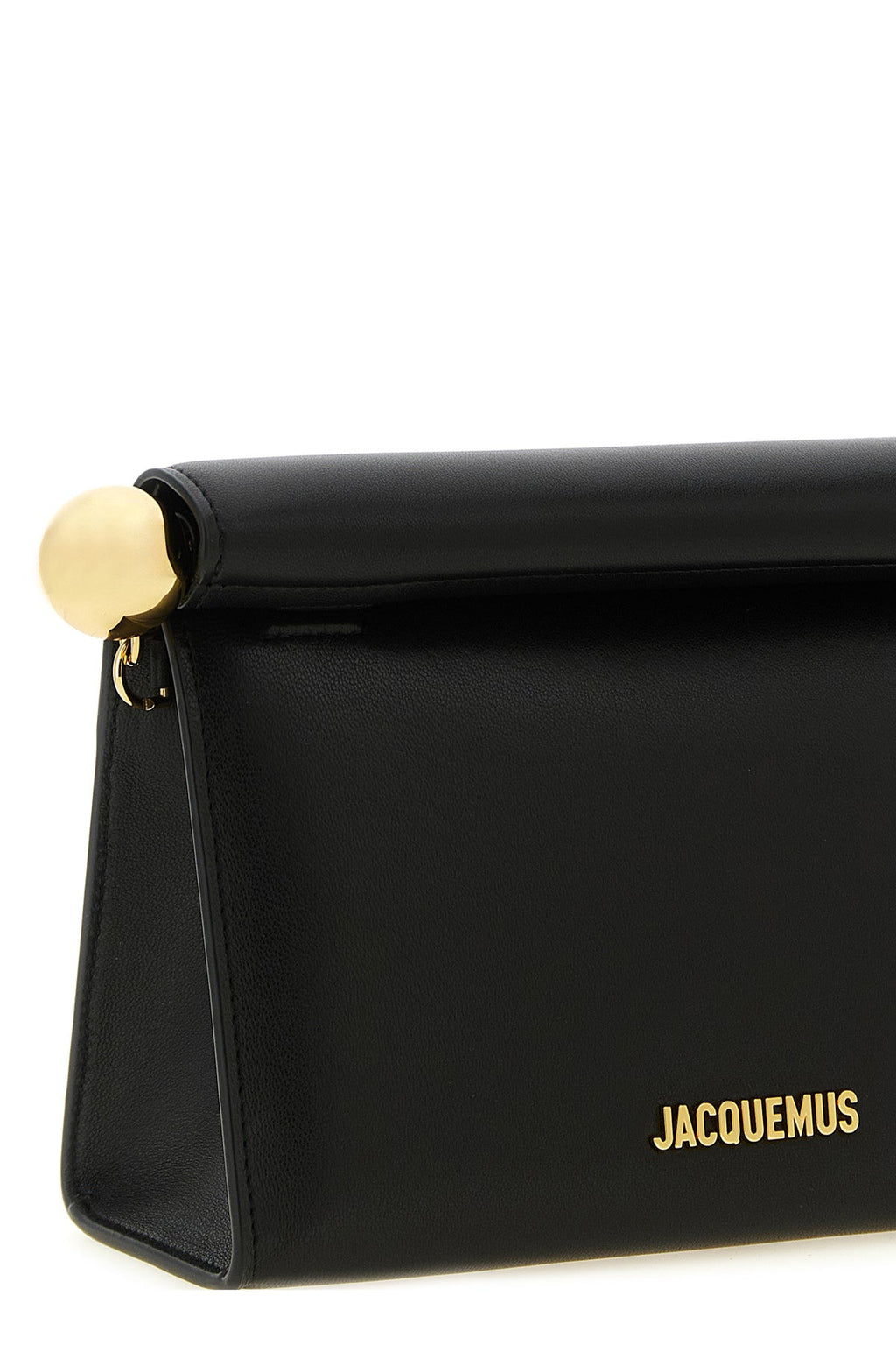 Jacquemus Clutch - Geometric gold-tone metal hardware
