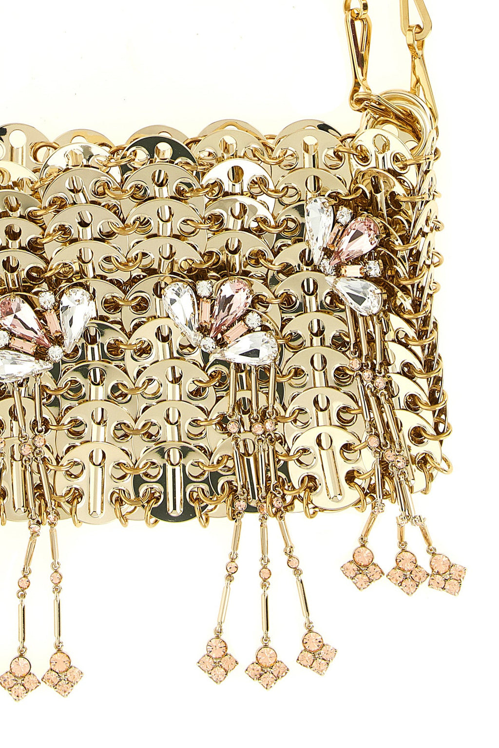 '1969' Shoulder Bag with Crystal Fringes